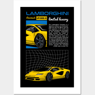 Countach LPI 800-4 Posters and Art